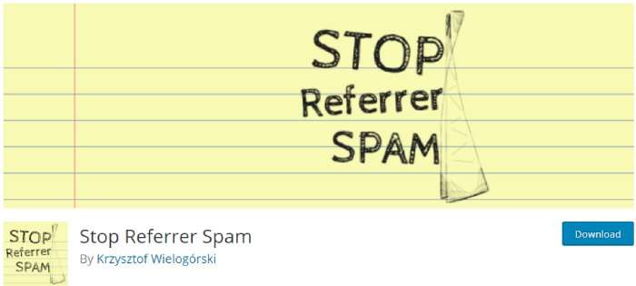 stop referrer spam